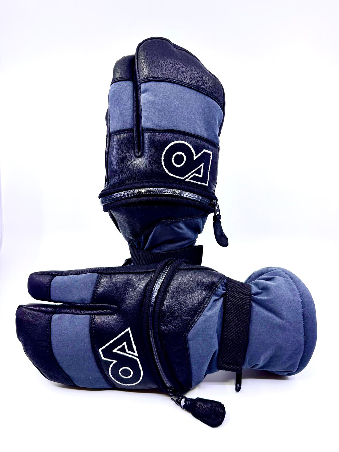 NEW! GREY AND BLACK TRIGGER MITTS