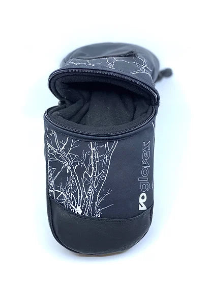 BLACK & BLACK FULL MITTENS
